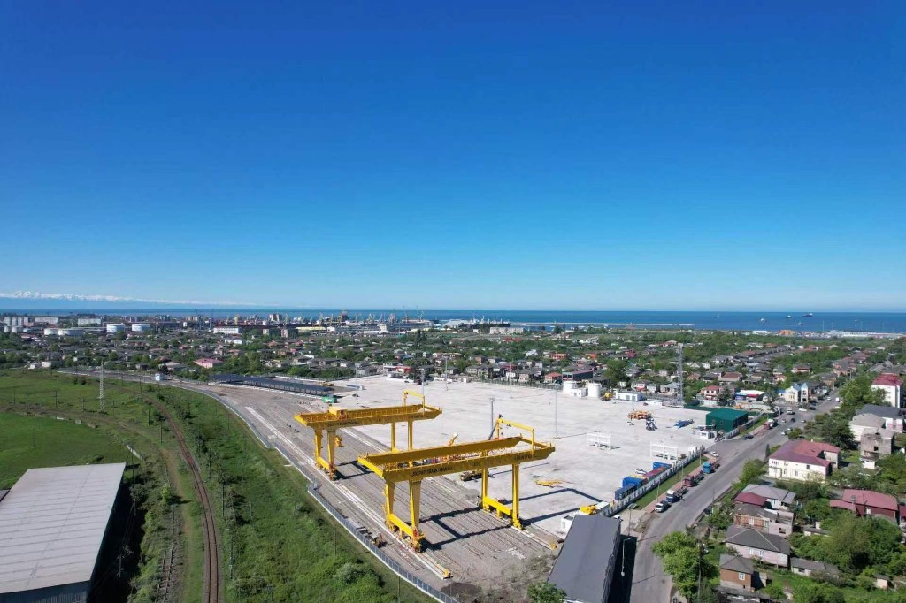 Poti Port Multimodal Container Yard